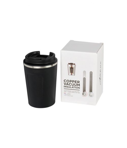 Thor 360 ml läckagesäker vakuumisolerad termosmugg i koppar