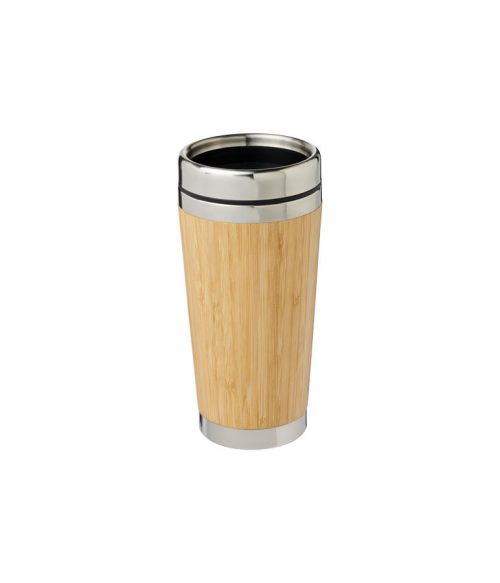 Bambus 450 ml behållare med bambu yttre