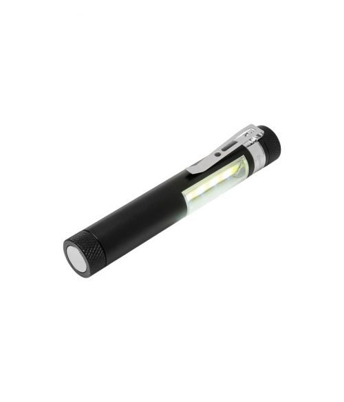 Stix COB-ficklampa med klämma och magnetfäste