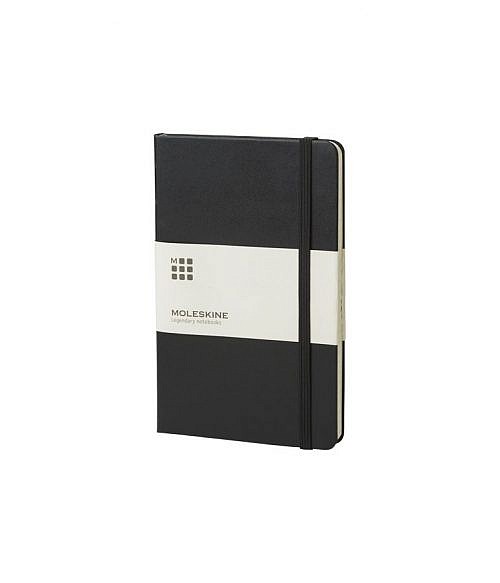 Classic L inbunden anteckningsbok  rutat