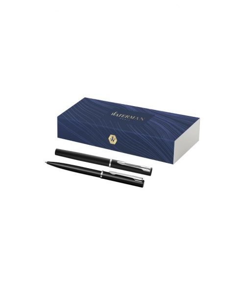 Allure ballpoint and rollerball pen set