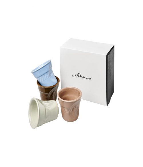 Milano 4-delars espressoset i keramik
