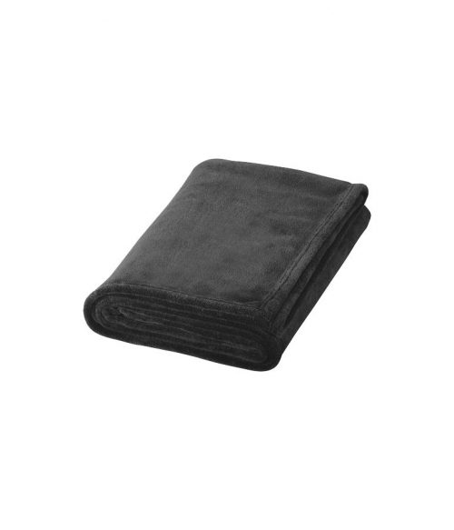 Bay extra mjuk rutig filt i korallfleece