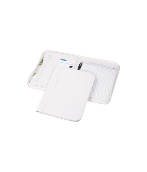 Ebony A4-mapp med blixtlås