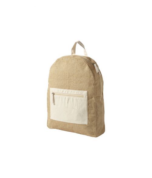 Jute ryggsäck