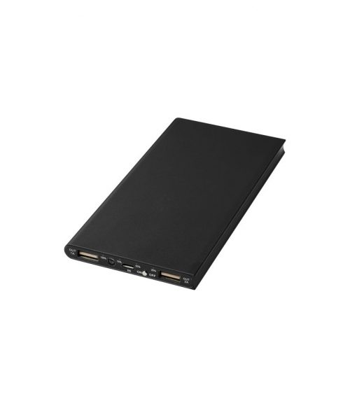 Plate 8 000 mAh powerbank i aluminium