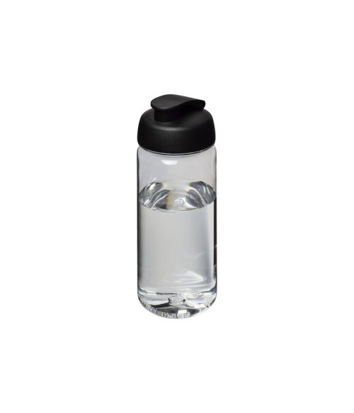 H2O Octave Tritan 600 ml sportflaska med uppfällbart lock