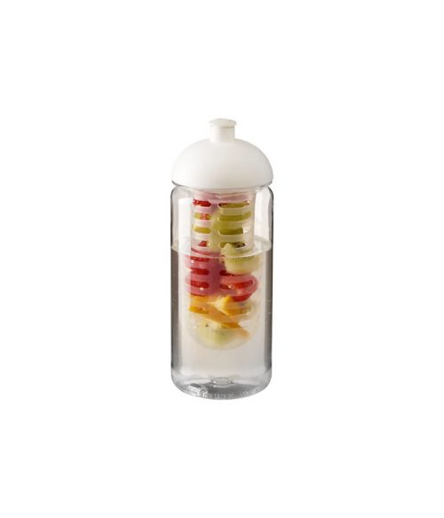 H2O Octave Tritan 600 ml sportflaska med kupollock och fruktkolv
