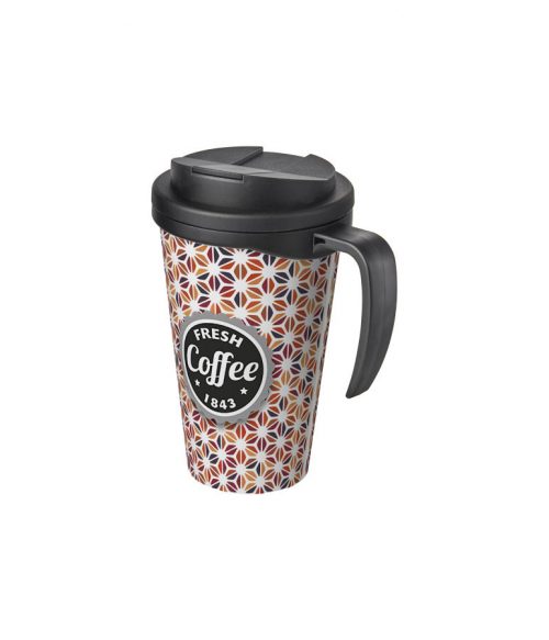 Brite-Americano Grande 350 ml mug with spill-proof lid