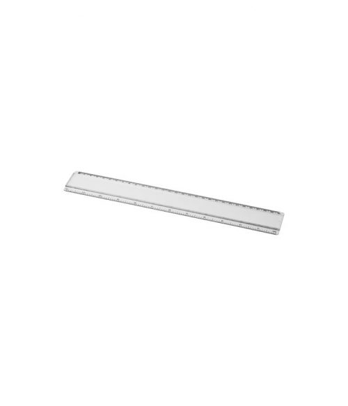 Ellison 30 cm plastlinjal med pappersinlägg