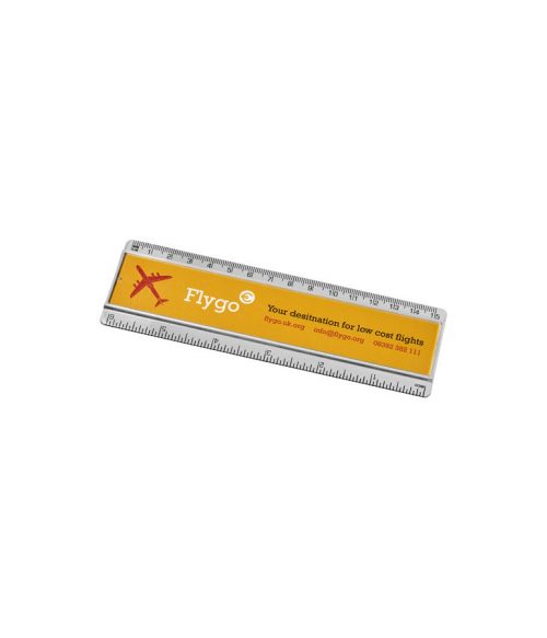 Ellison 15 cm plastlinjal med pappersinlägg