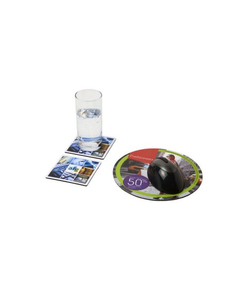 Q-Mat® Set 6 med musmatta och underlägg