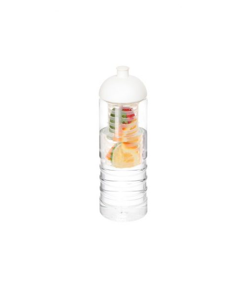 H2O Treble 750 ml sportflaska med kupollock och fruktkolv