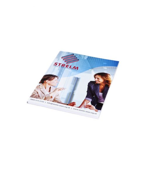 Desk-Mate® A5 anteckningsblock med skyddsomslag